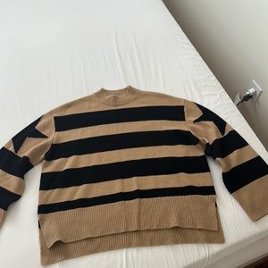 Anine Bing cashmere sweater with star on sleeve. This is RARE!